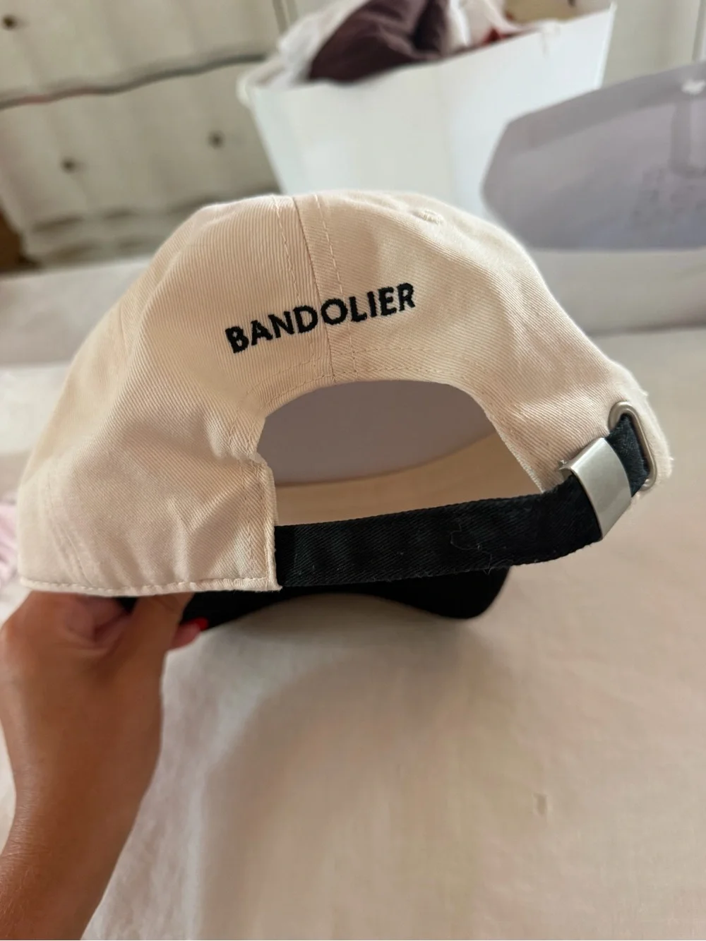 Made To Move Two-Tone Baseball Cap - Black & Cream